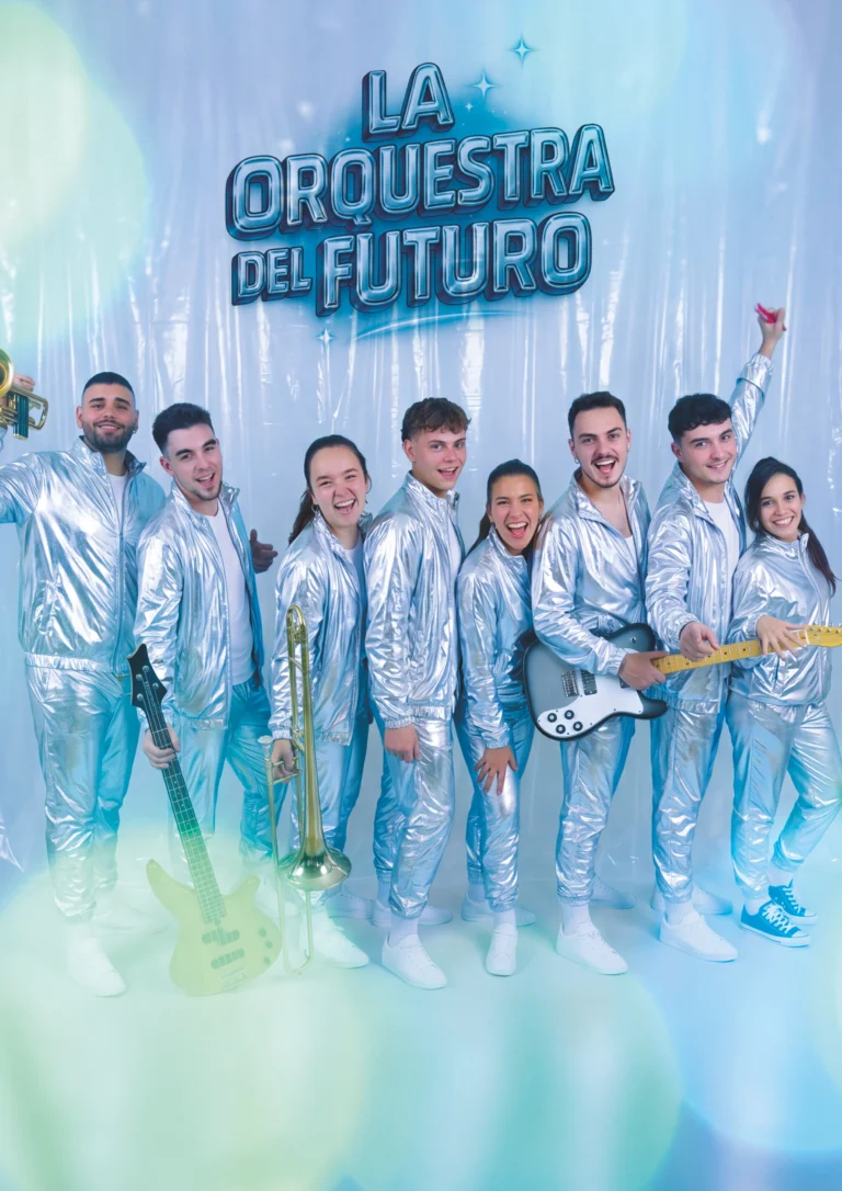 Imatge promocional de La Orquestra del Futuro, grup de versions