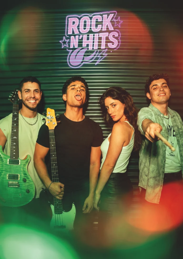 Imatge promocional de Rock' Hits, grup de versions en clau de rock